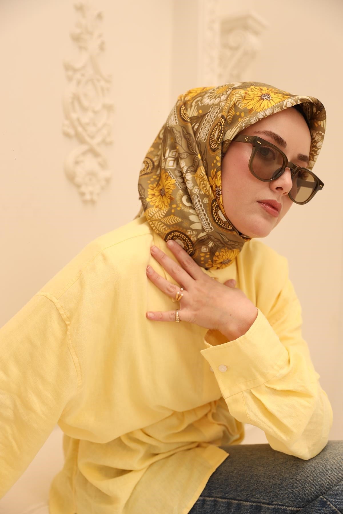 Silk Home Twill İpek Eşarp 11463-14