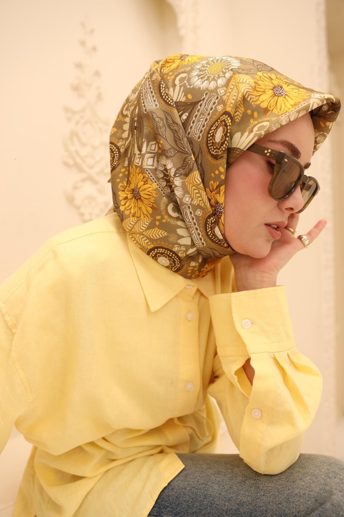 Silk Home Twill İpek Eşarp 11463-14
