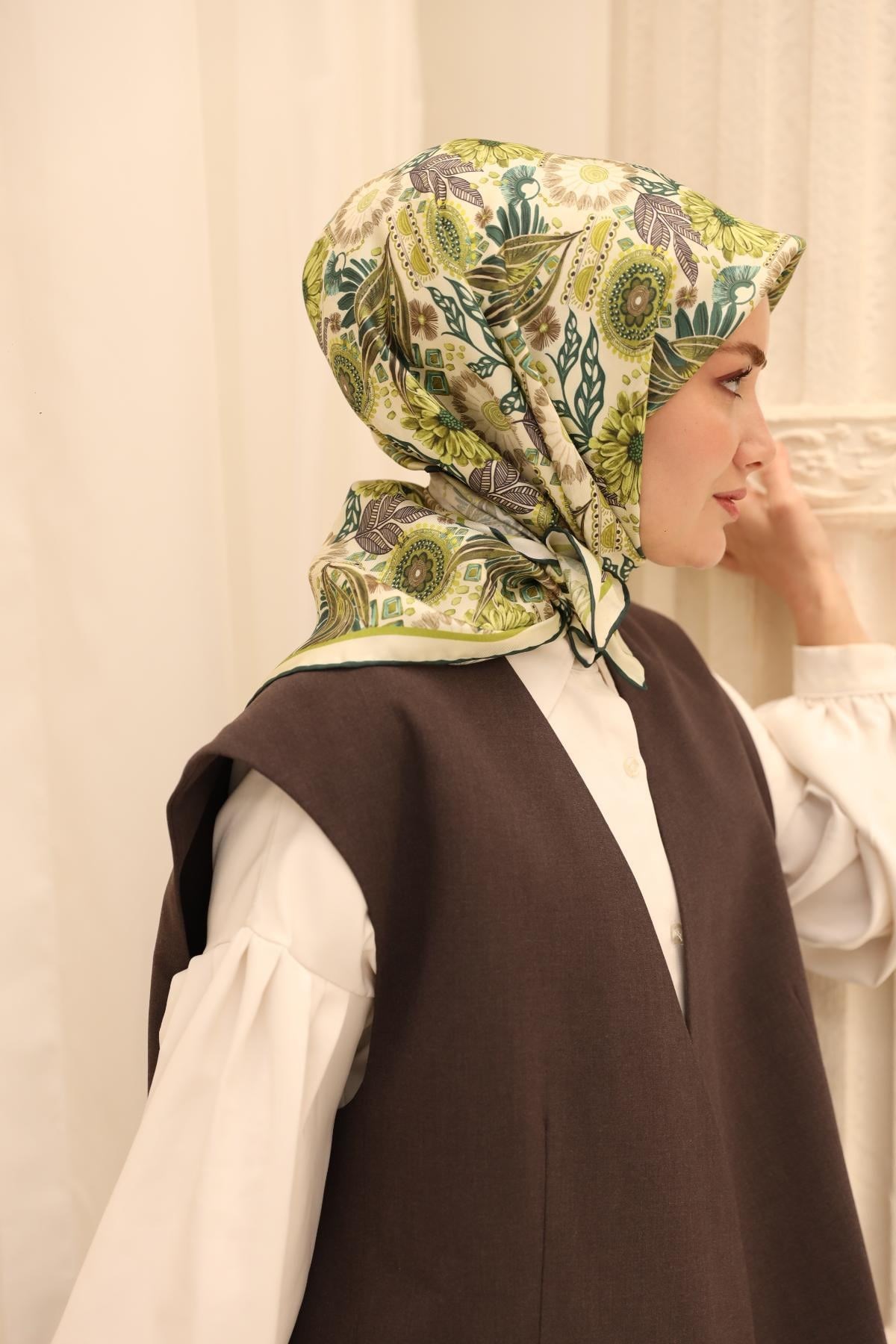 Silk Home Twill İpek Eşarp 11463-24