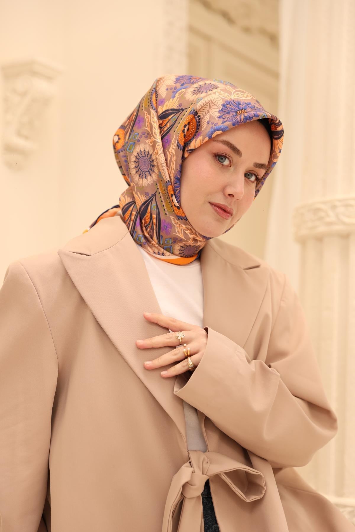 Silk Home Twill İpek Eşarp 11463-27