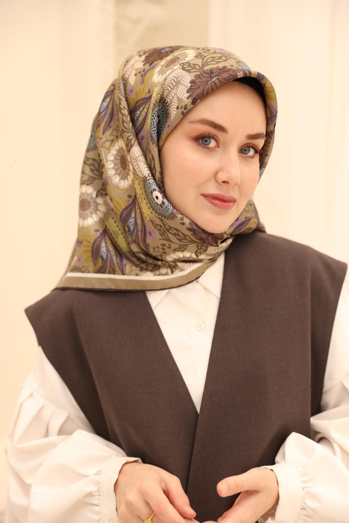 Silk Home Twill İpek Eşarp 11463-41