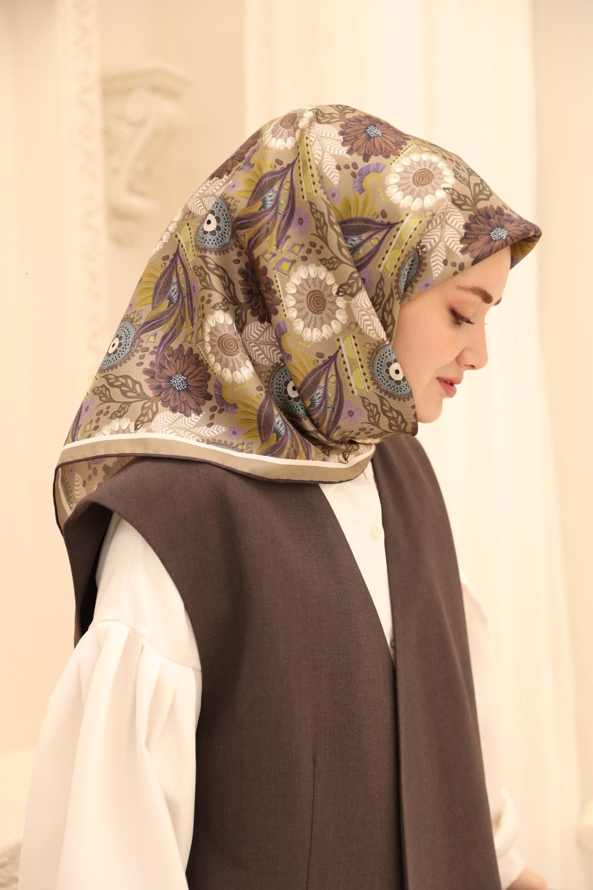 Silk Home Twill İpek Eşarp 11463-41