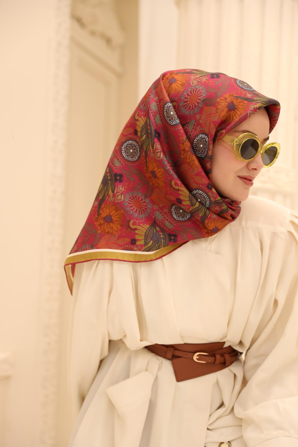Silk Home Twill İpek Eşarp 11463-42