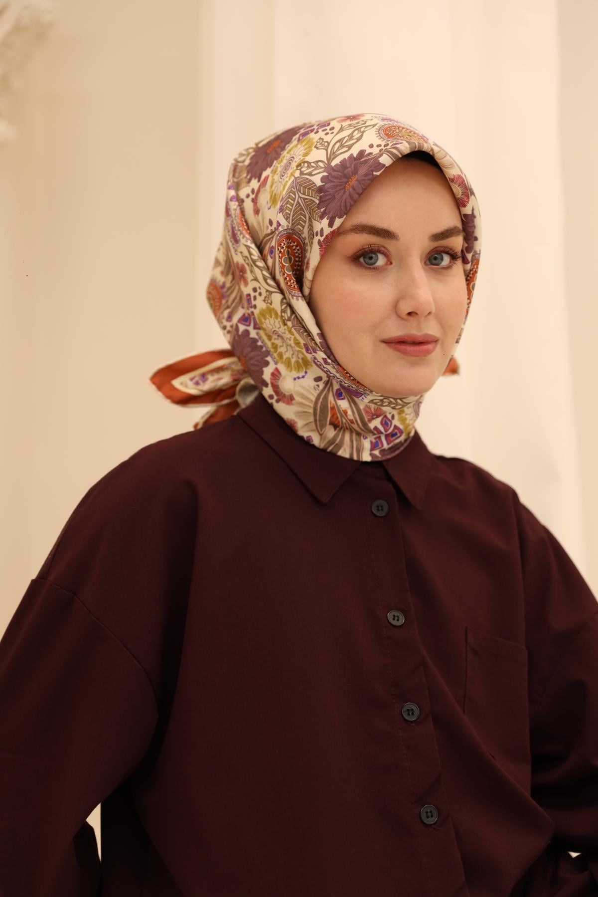 Silk Home Twill İpek Eşarp 11463-43