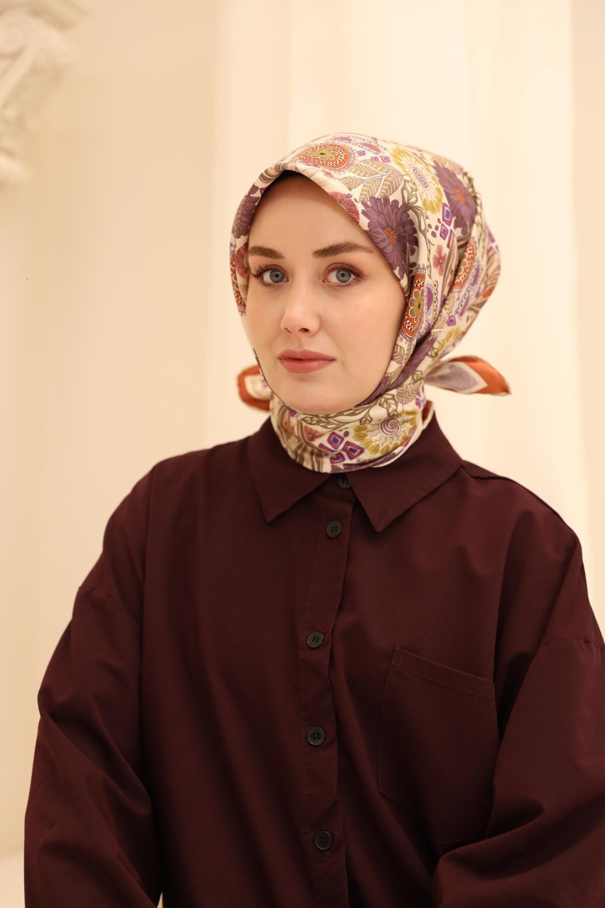 Silk Home Twill İpek Eşarp 11463-43