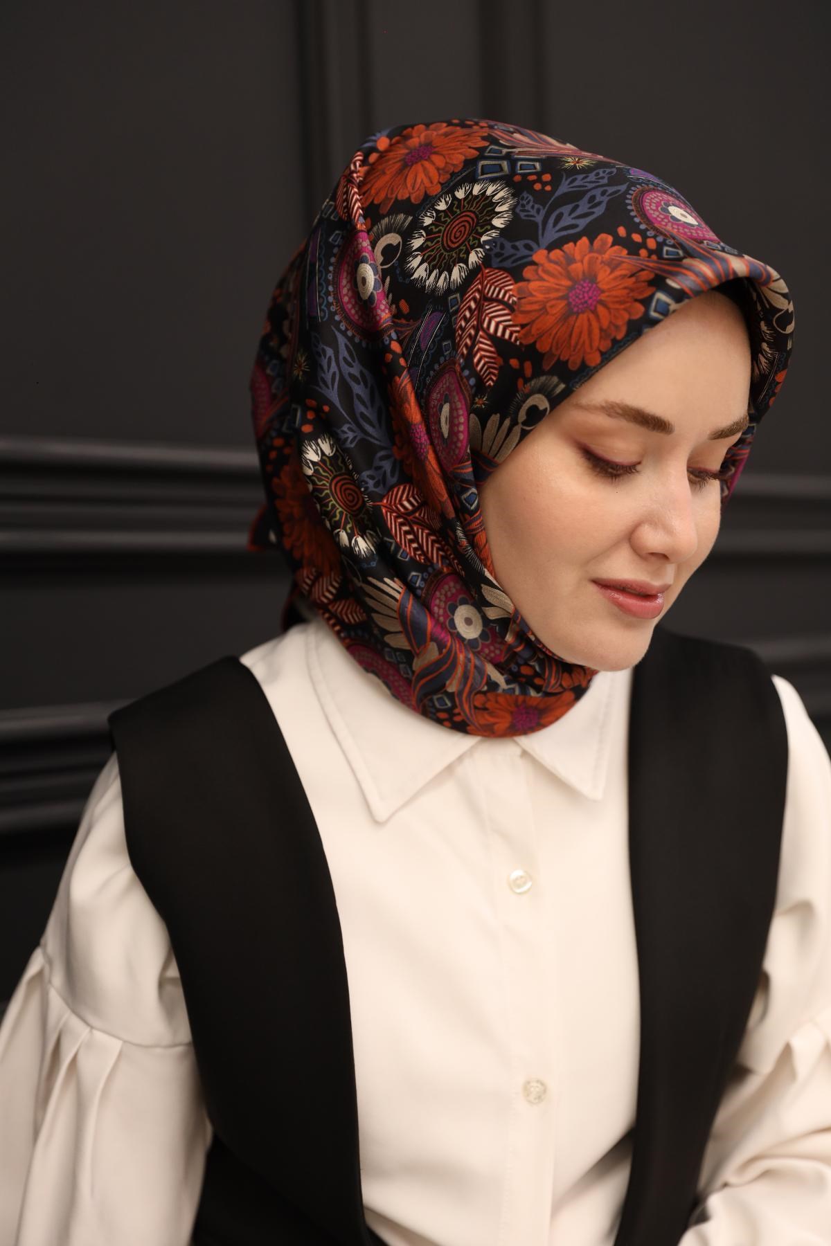 Silk Home Twill İpek Eşarp 11463-48
