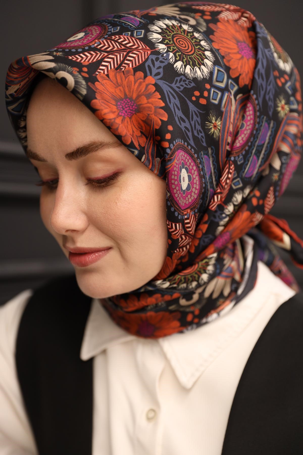 Silk Home Twill İpek Eşarp 11463-48