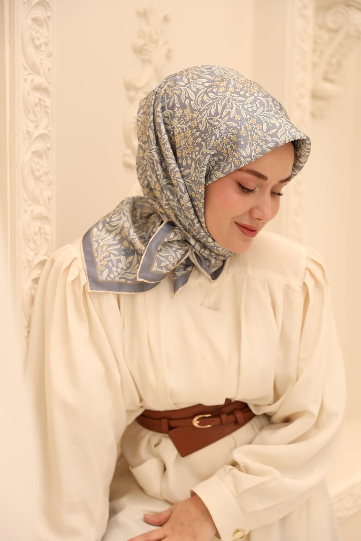 Silk Home Twill İpek Eşarp 11464-19