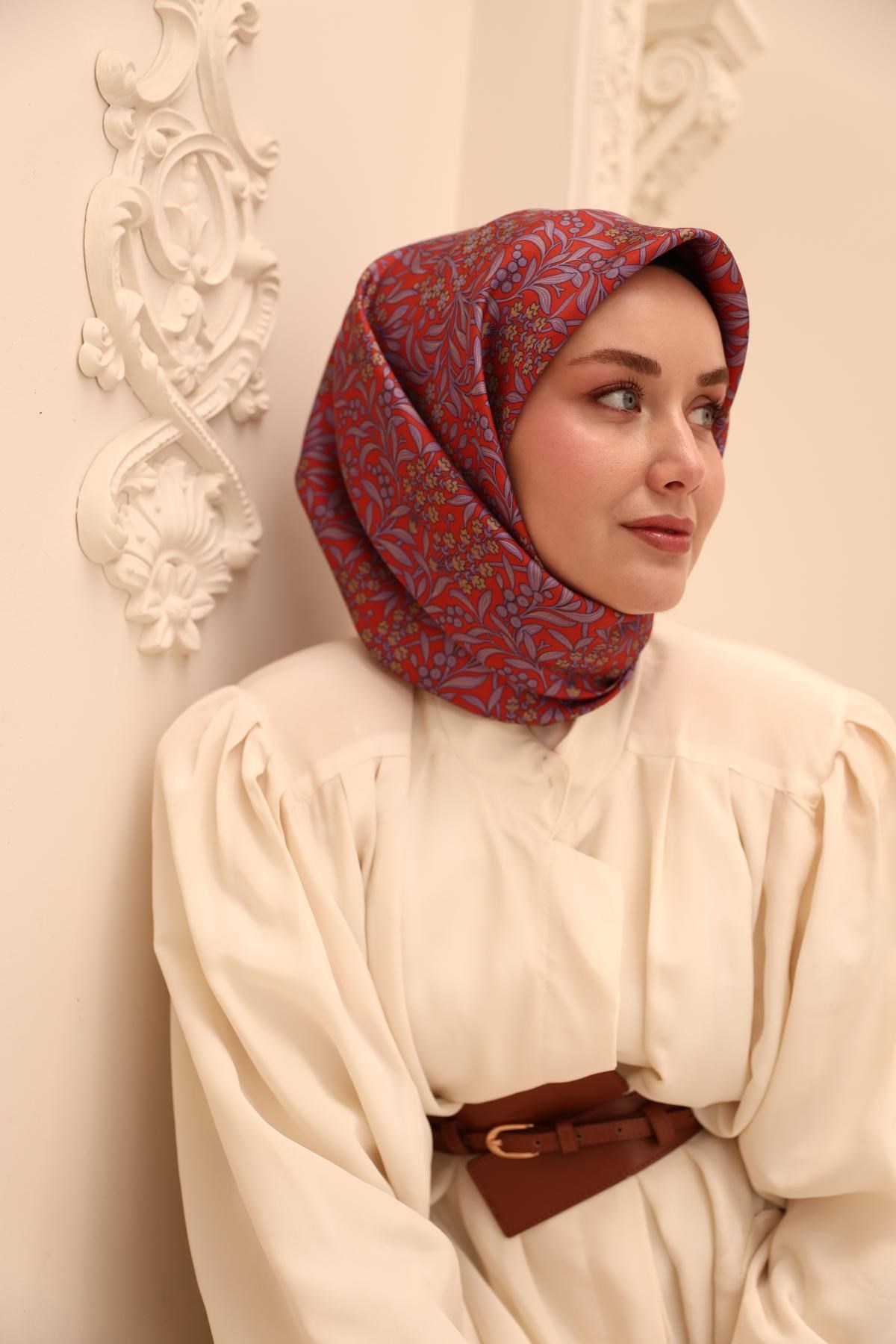 Silk Home Twill İpek Eşarp 11464-38