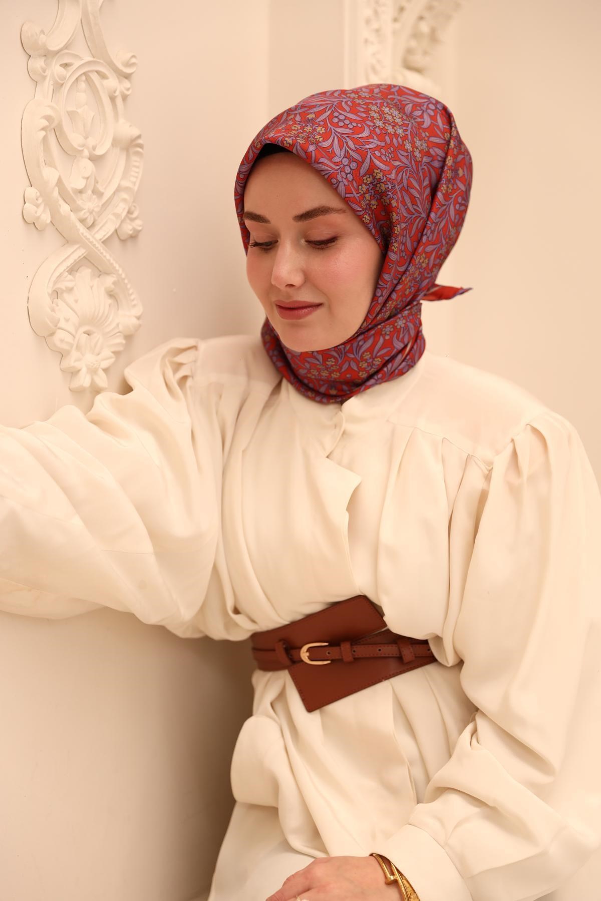 Silk Home Twill İpek Eşarp 11464-38