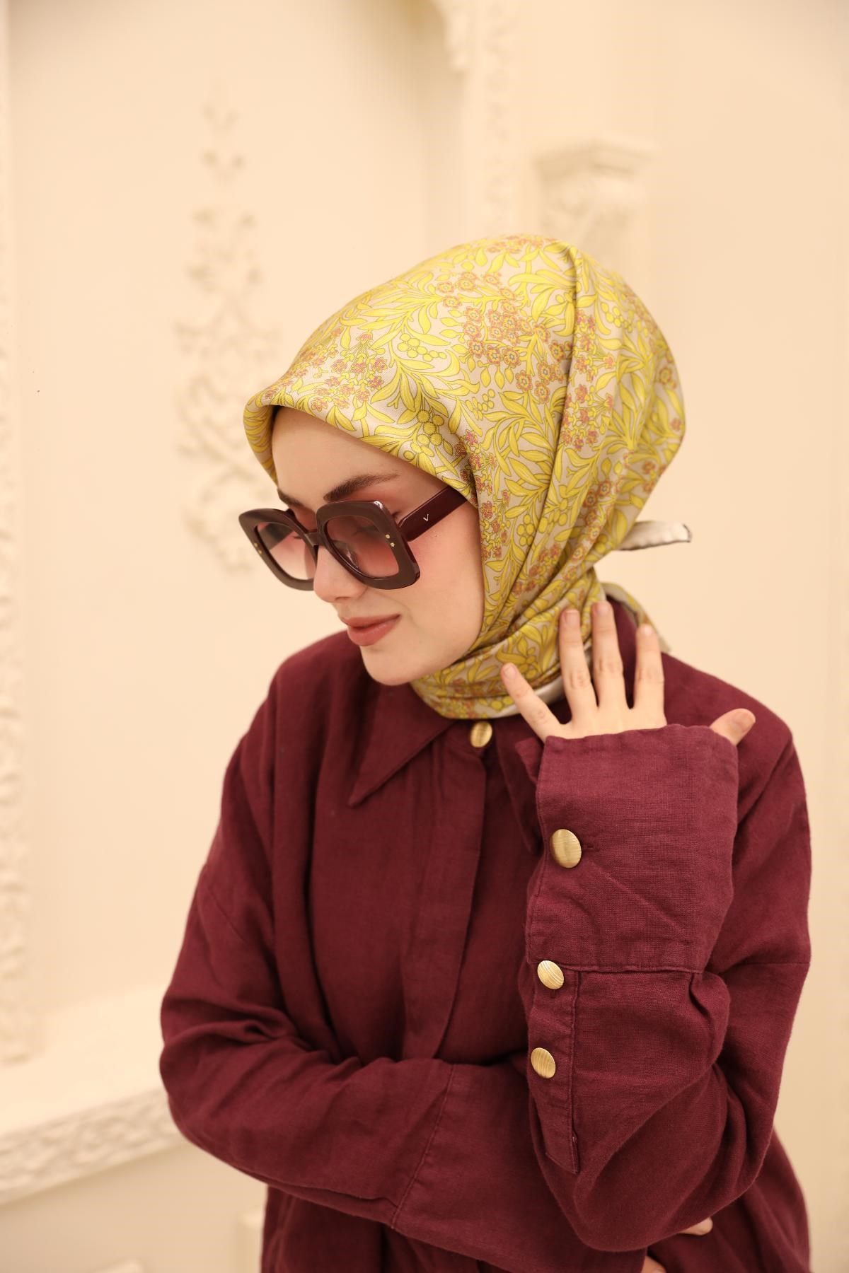 Silk Home Twill İpek Eşarp 11464-43