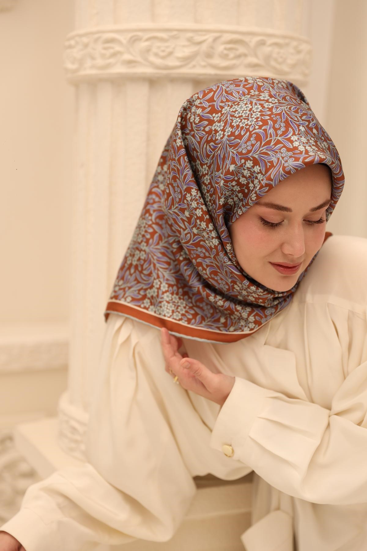 Silk Home Twill İpek Eşarp 11464-48
