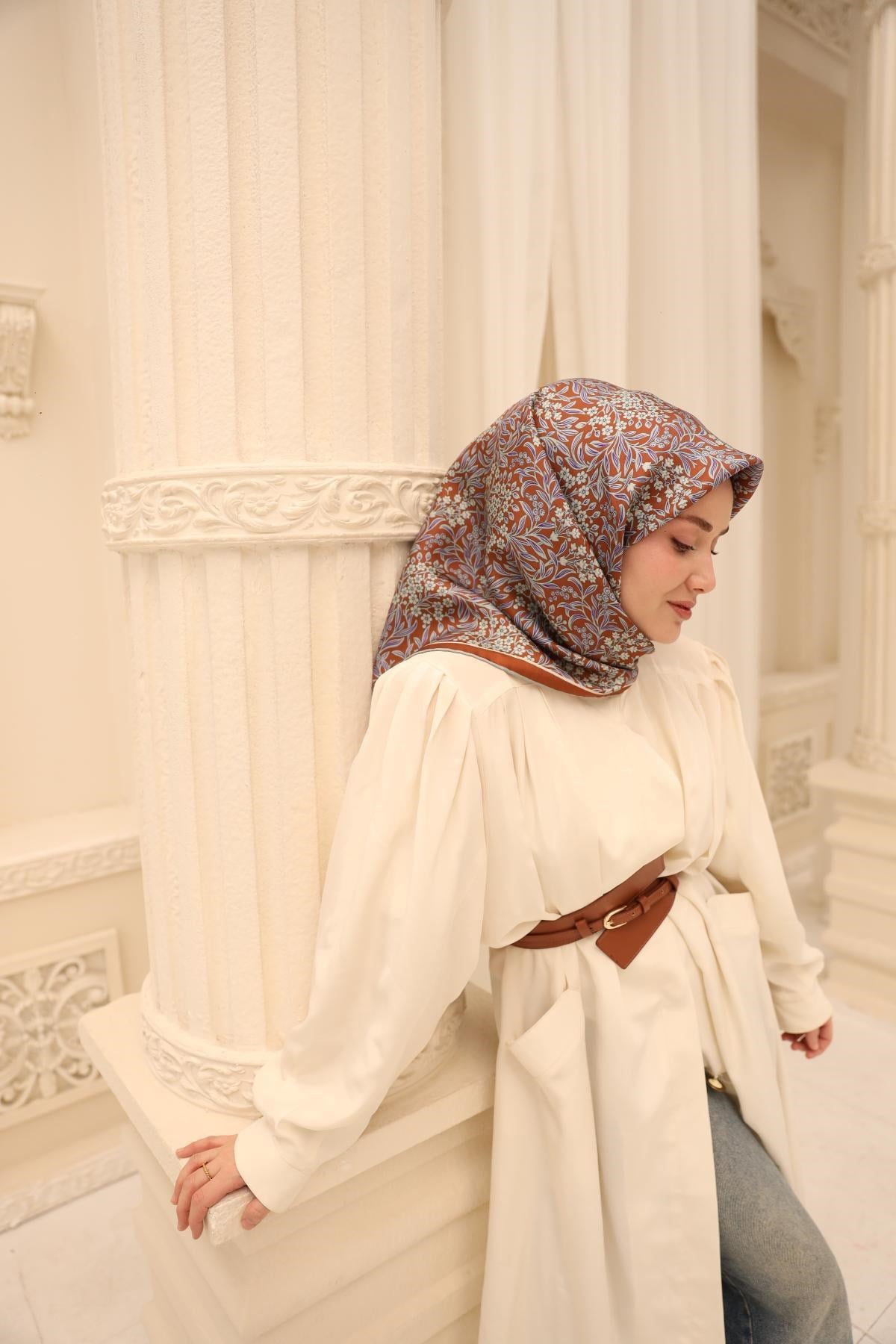 Silk Home Twill İpek Eşarp 11464-48