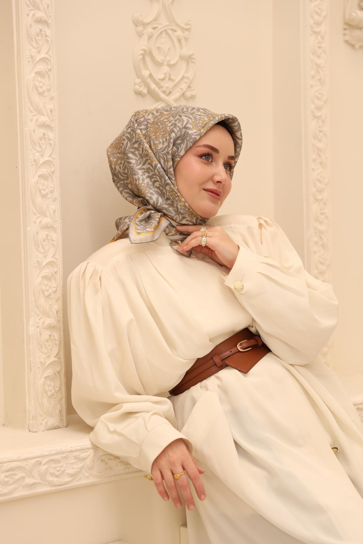 Silk Home Twill İpek Eşarp 11464-54