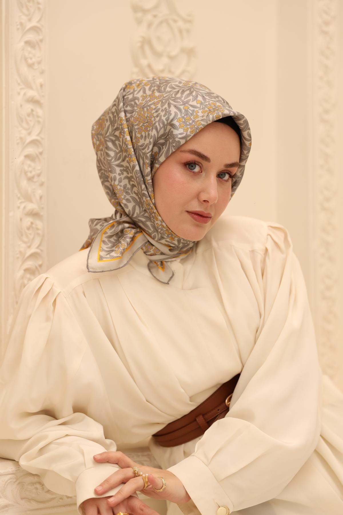 Silk Home Twill İpek Eşarp 11464-54