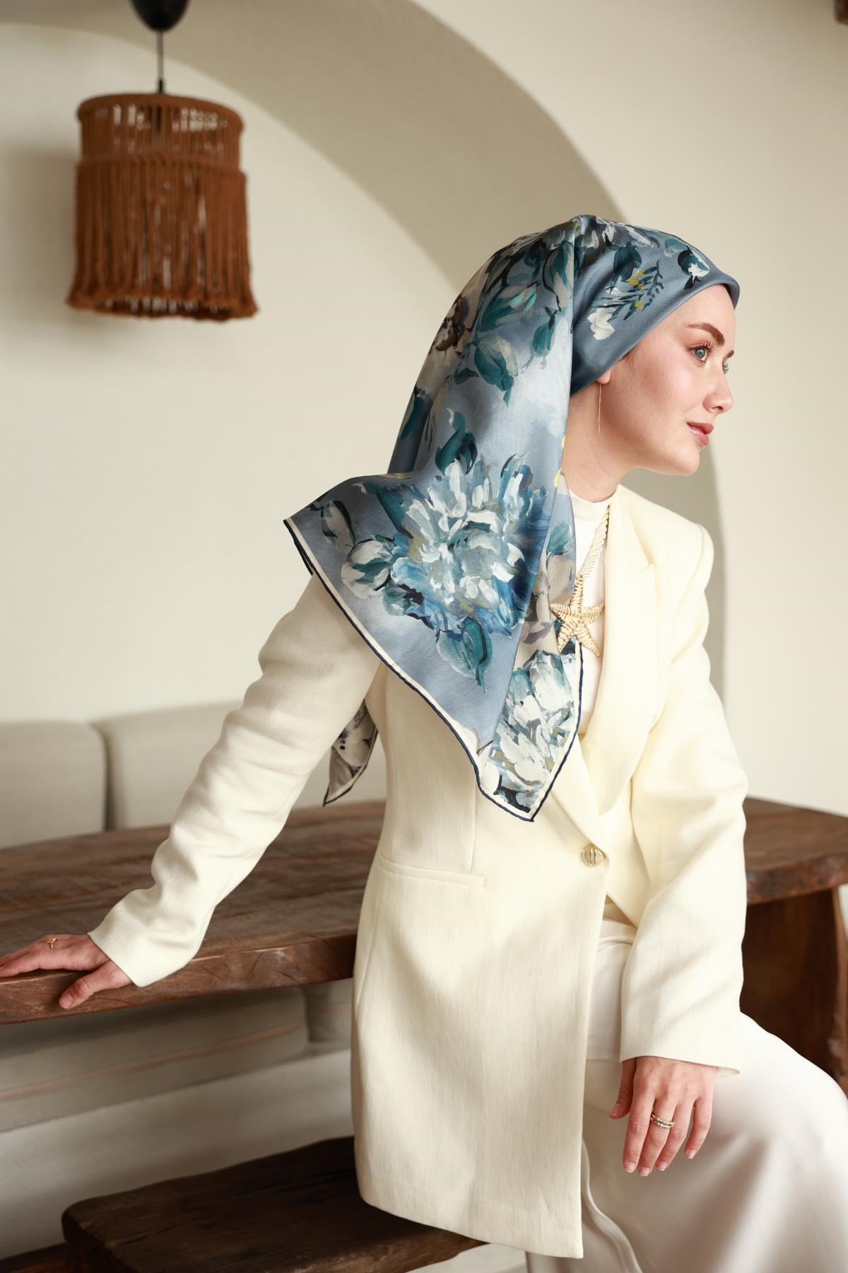 Silk Home Twill İpek Eşarp 11467-13