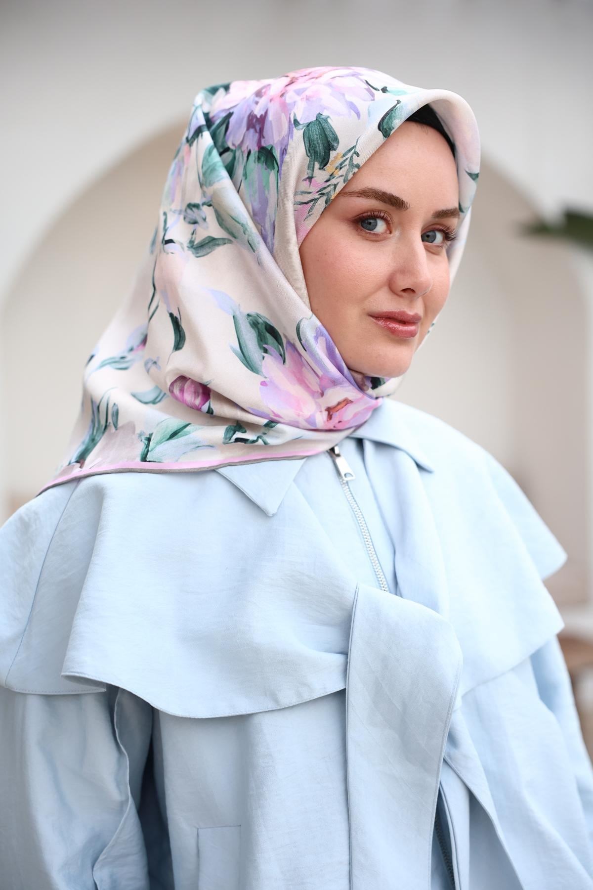 Silk Home Twill İpek Eşarp 11467-18