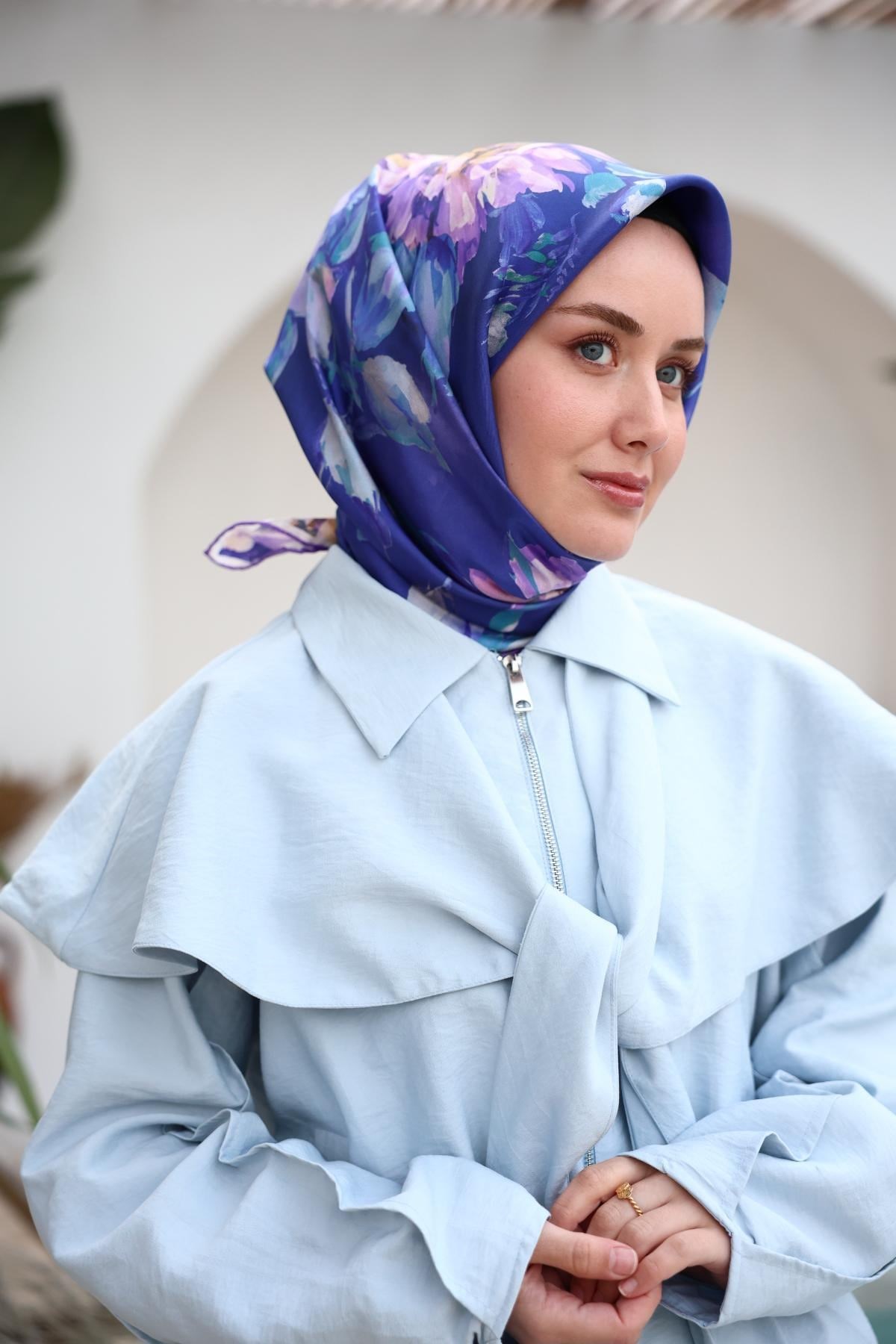 Silk Home Twill İpek Eşarp 11467-27
