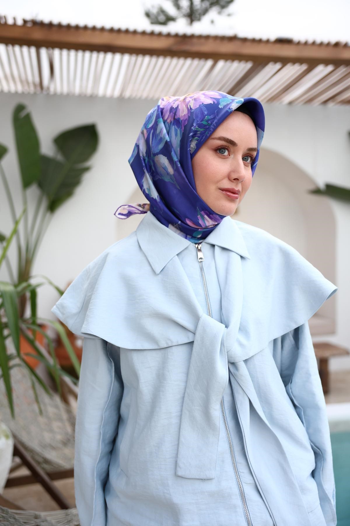 Silk Home Twill İpek Eşarp 11467-27