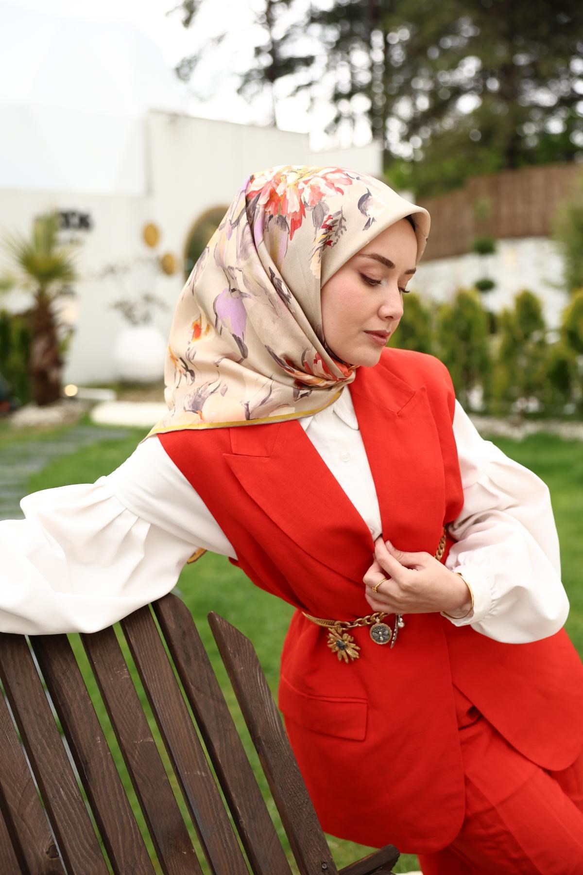 Silk Home Twill İpek Eşarp 11467-35