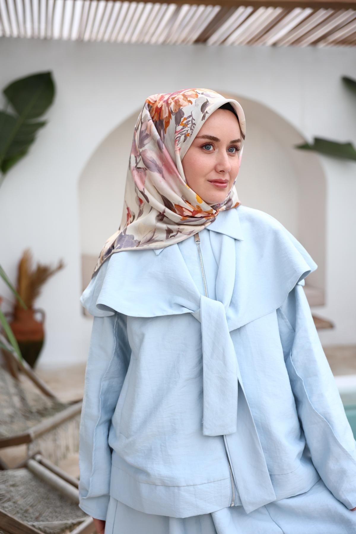 Silk Home Twill İpek Eşarp 11467-37