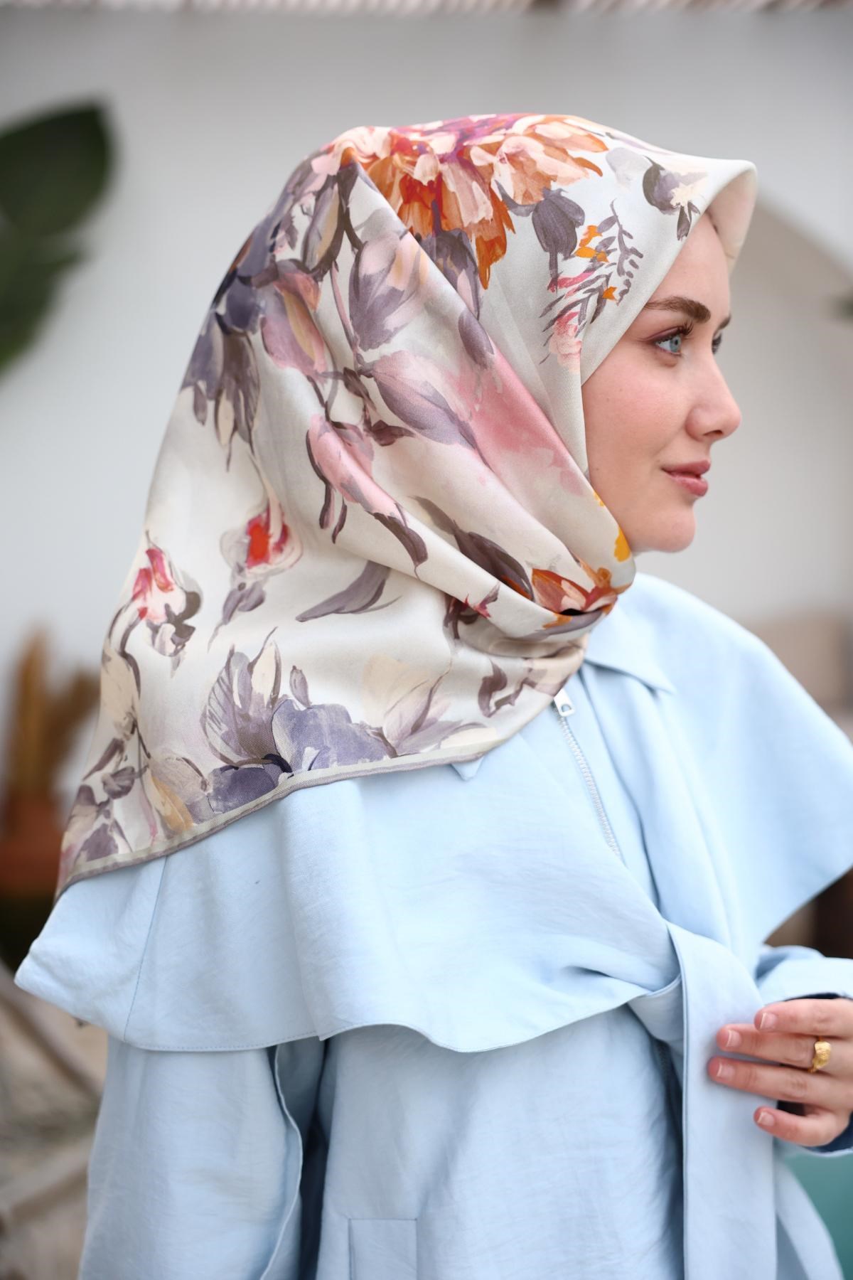 Silk Home Twill İpek Eşarp 11467-37