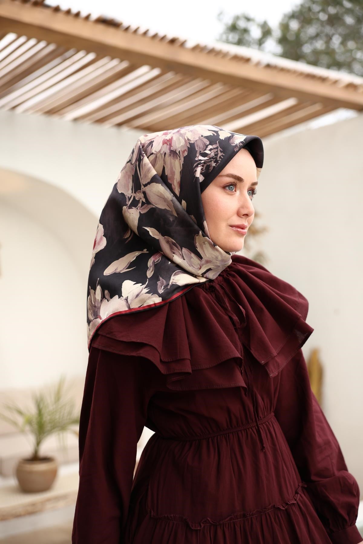 Silk Home Twill İpek Eşarp 11467-38
