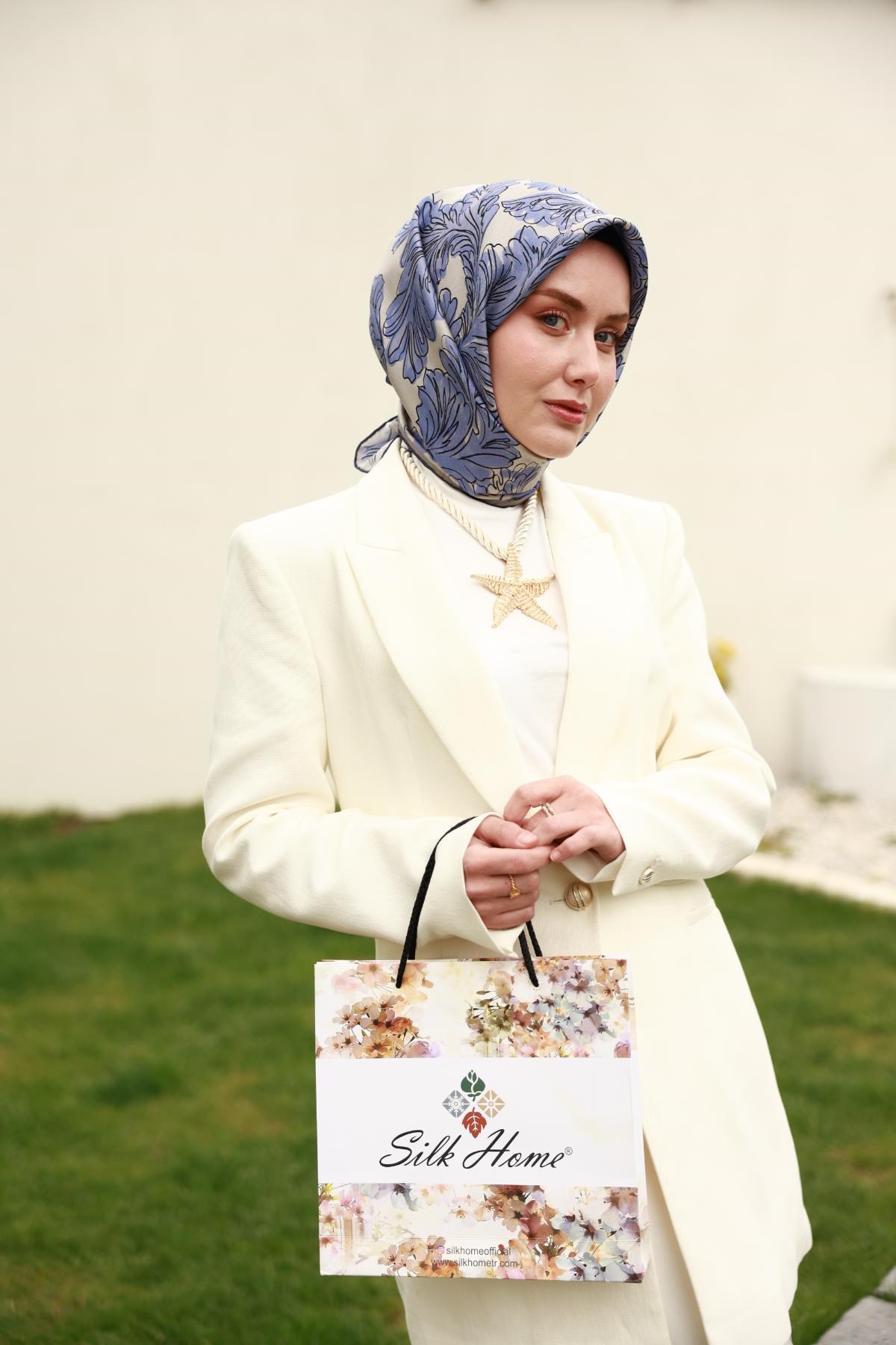 Silk Home Twill İpek Eşarp 11468-01
