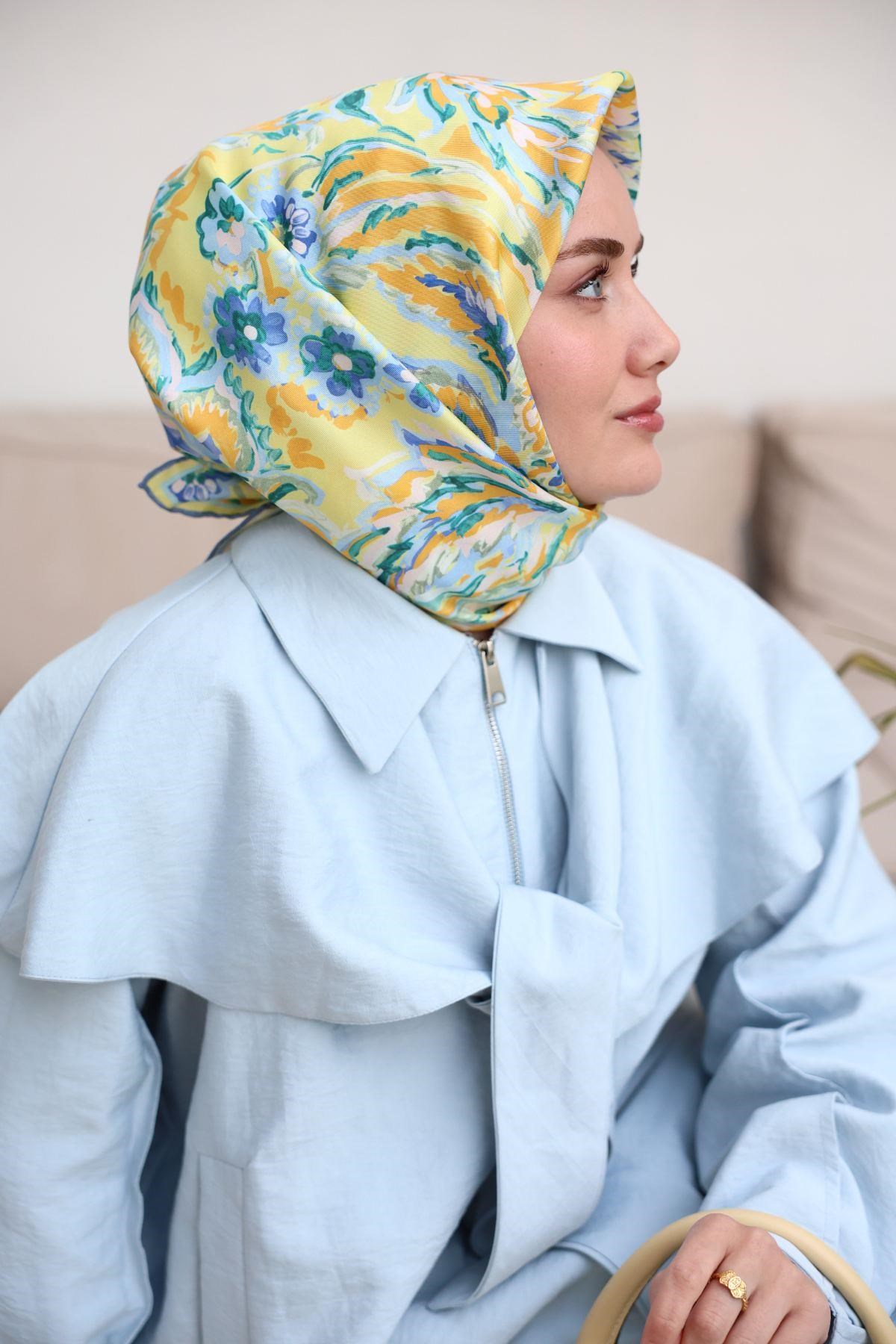 Silk Home Twill İpek Eşarp 11469-12