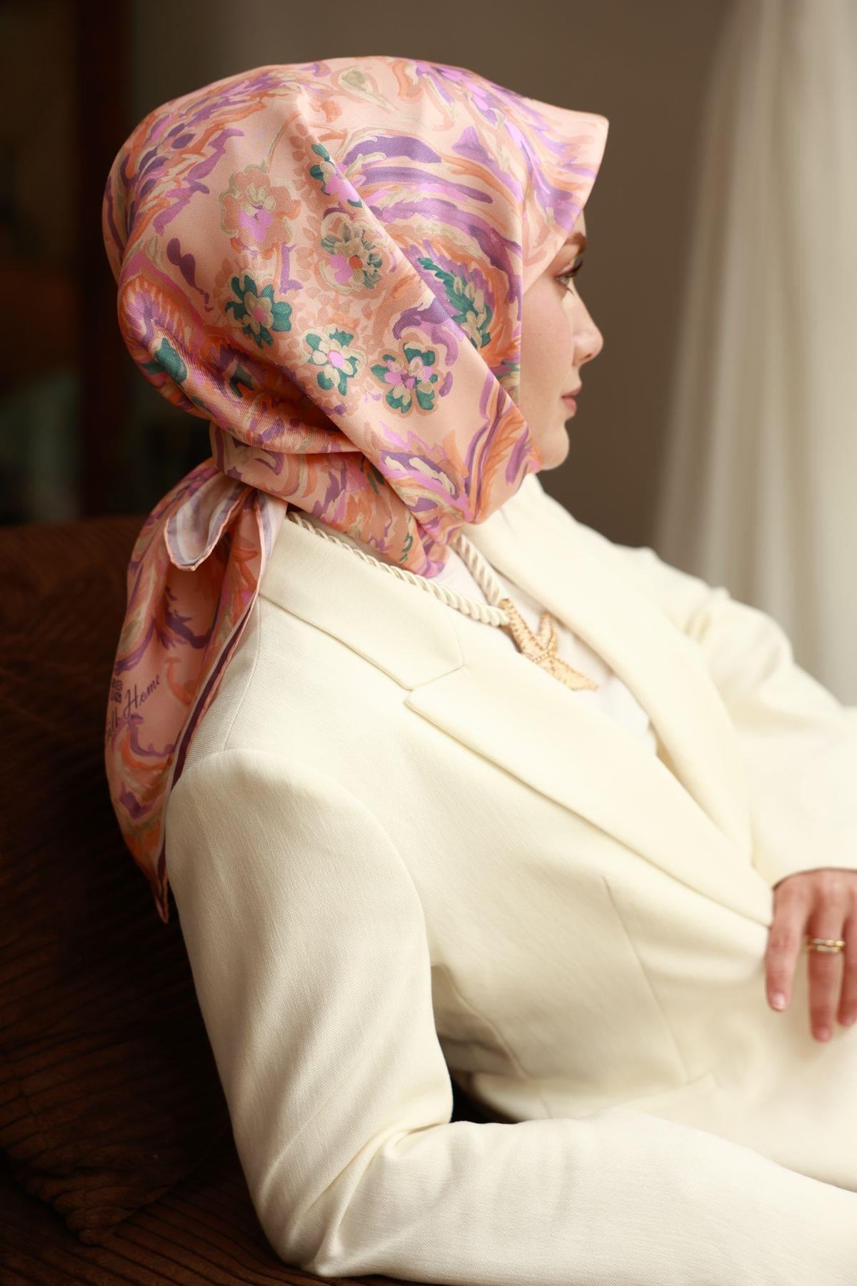 Silk Home Twill İpek Eşarp 11469-13