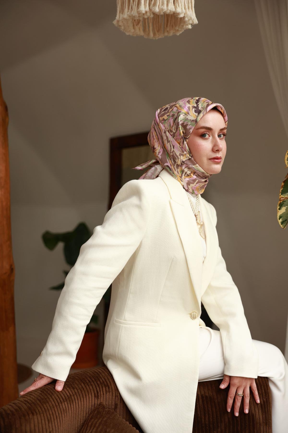 Silk Home Twill İpek Eşarp 11469-27