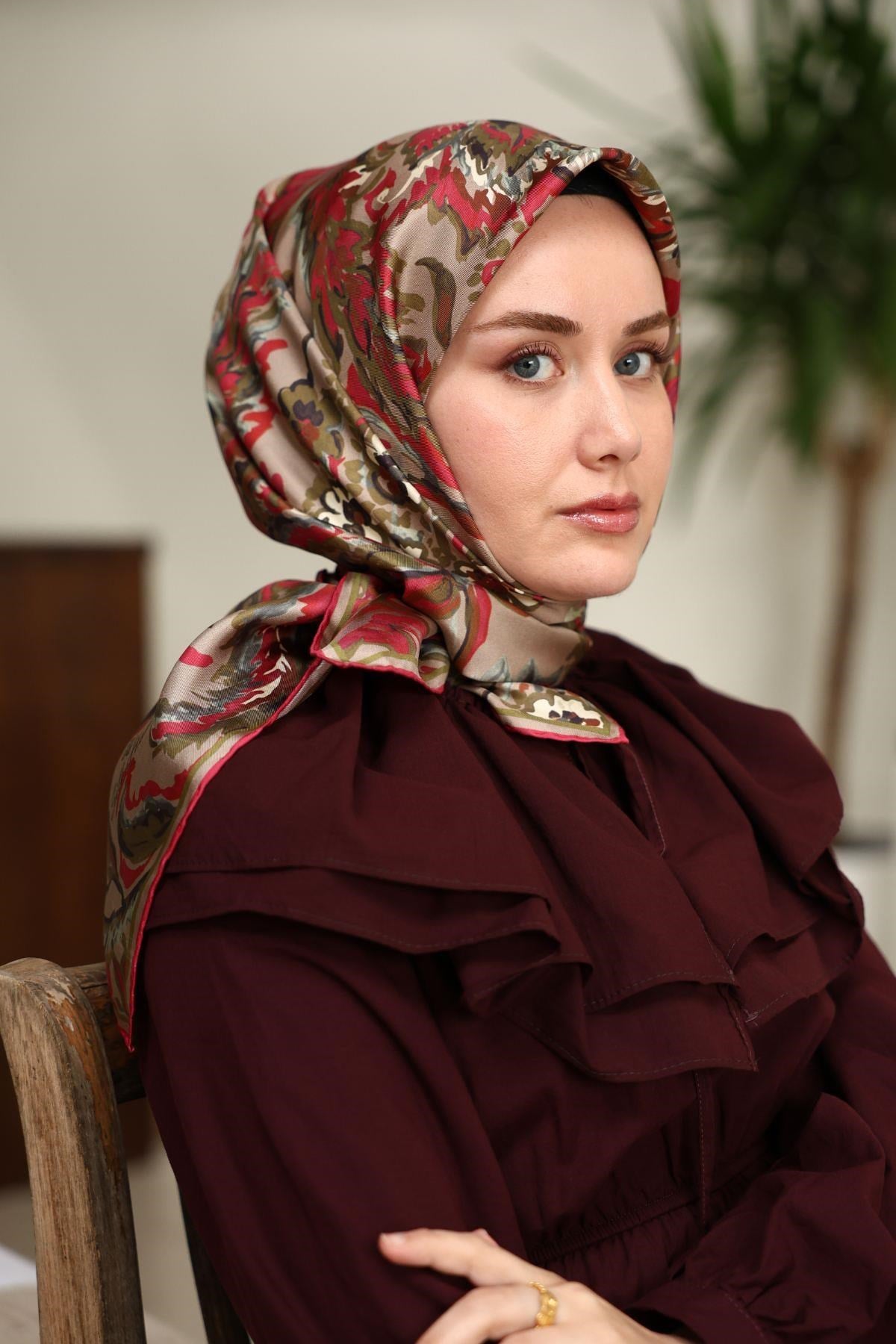 Silk Home Twill İpek Eşarp 11469-33