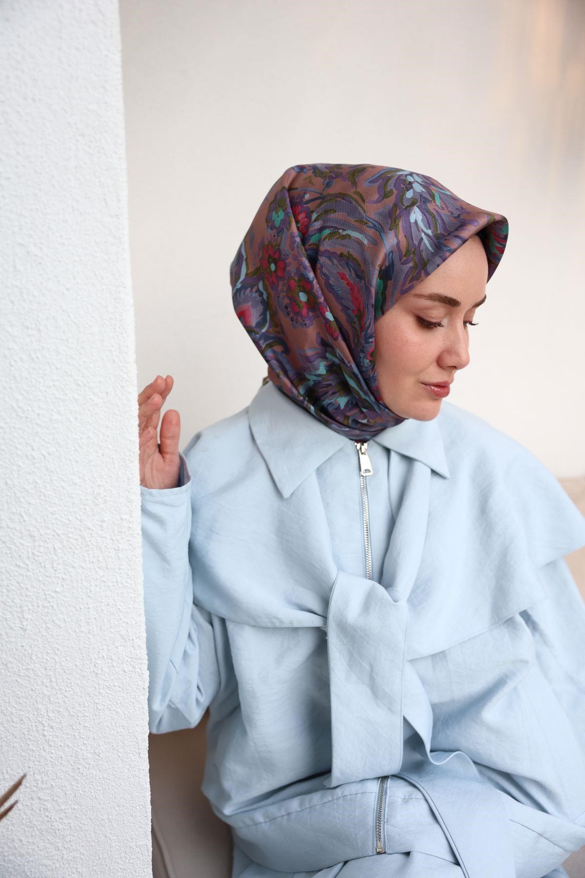 Silk Home Twill İpek Eşarp 11469-38