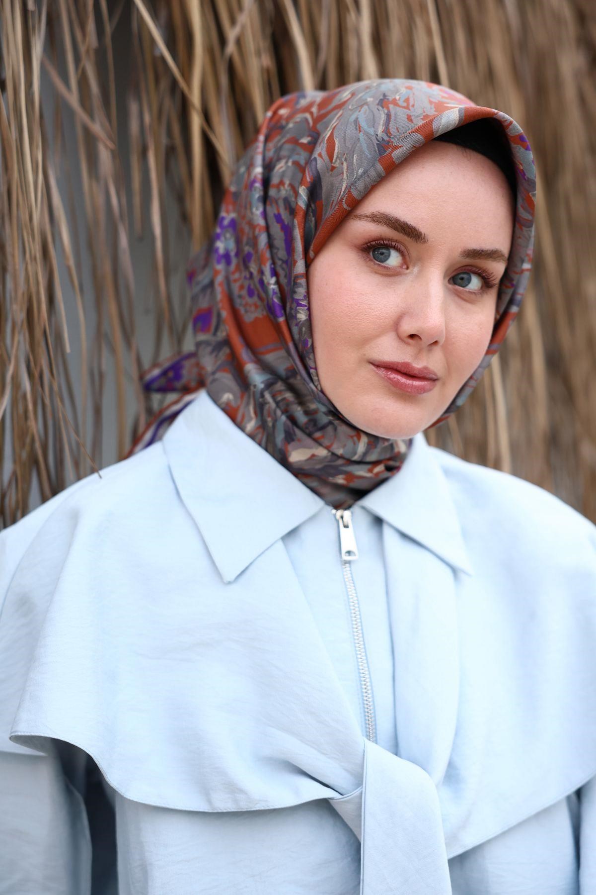 Silk Home Twill İpek Eşarp 11469-43