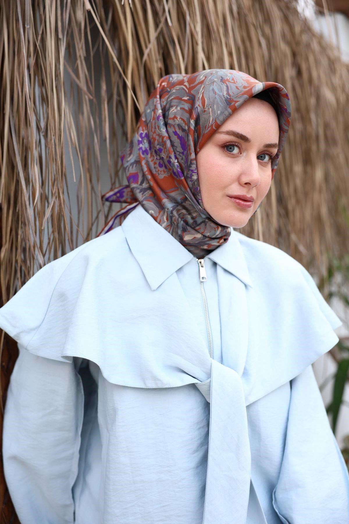 Silk Home Twill İpek Eşarp 11469-43