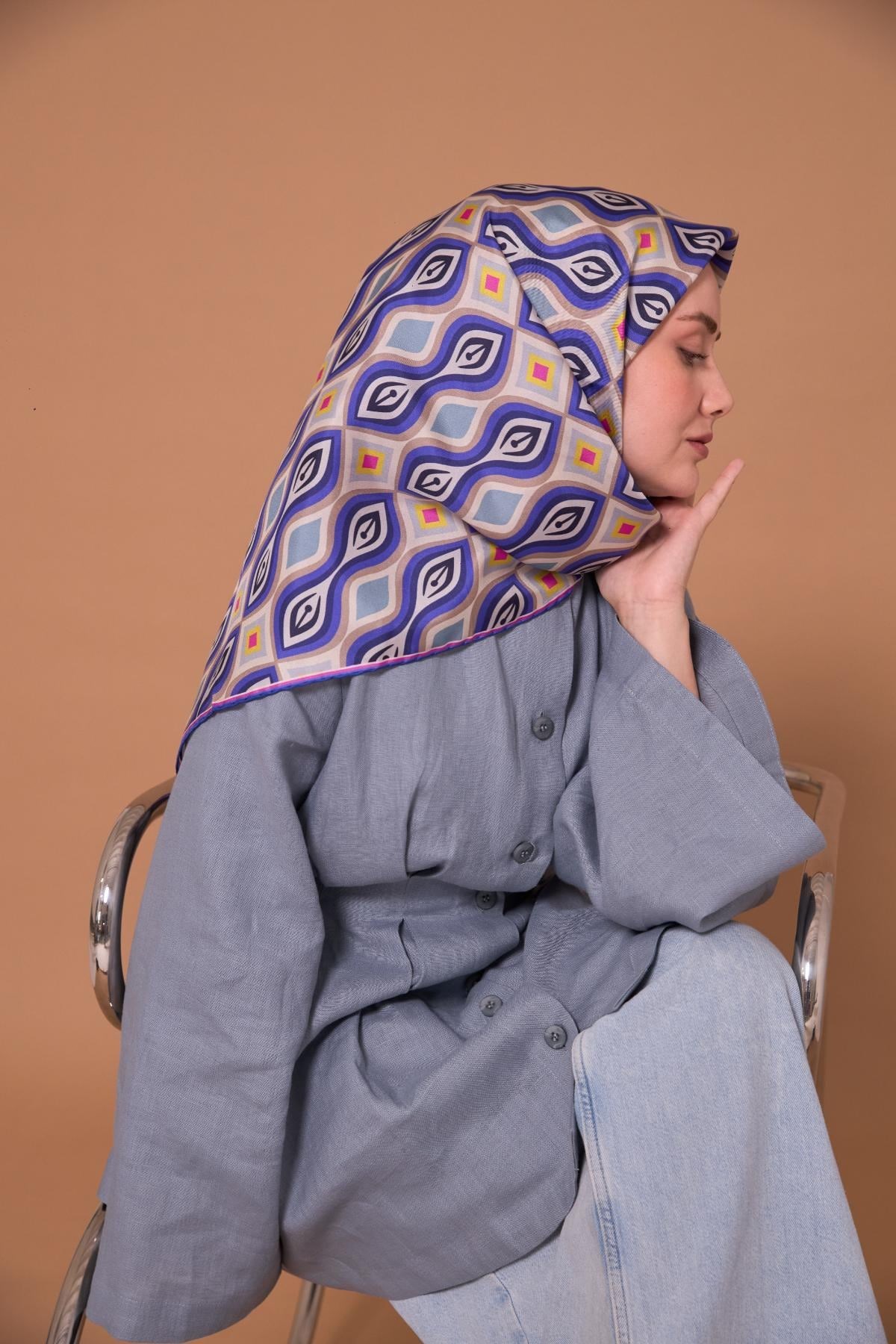 Silk Home Twill İpek Eşarp 11470-18