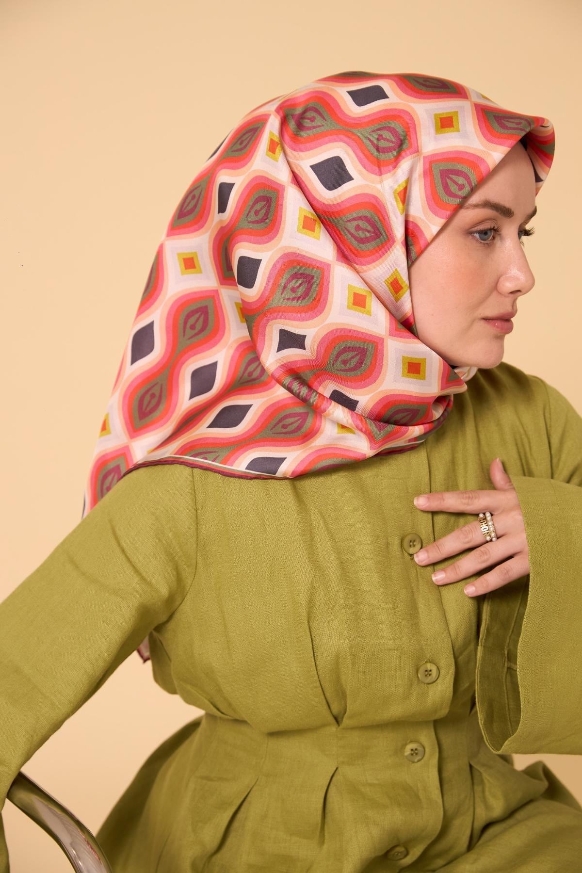 Silk Home Twill İpek Eşarp 11470-23