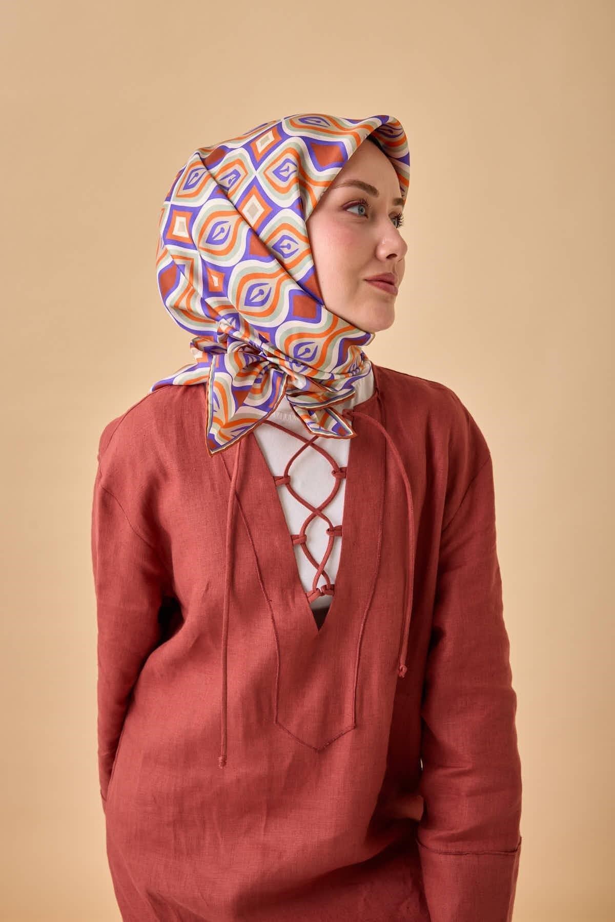 Silk Home Twill İpek Eşarp 11470-32
