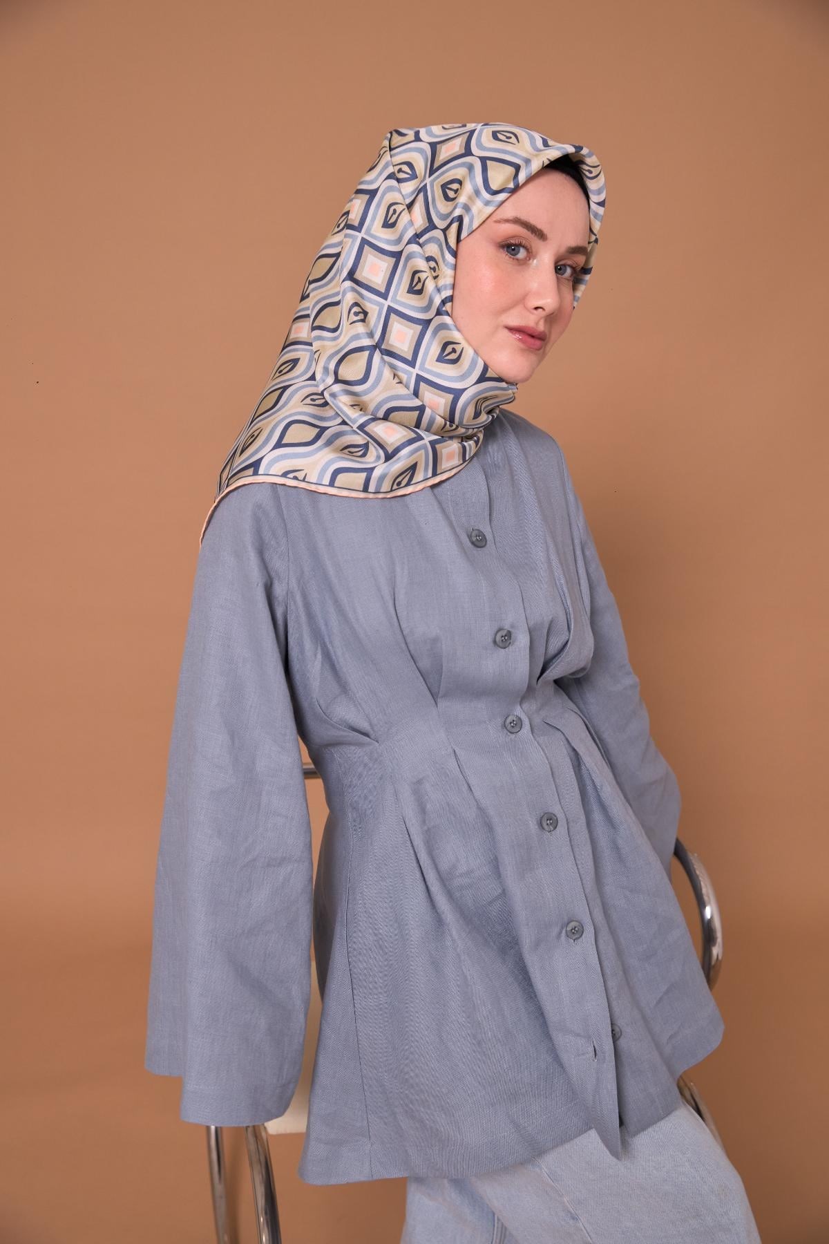 Silk Home Twill İpek Eşarp 11470-34