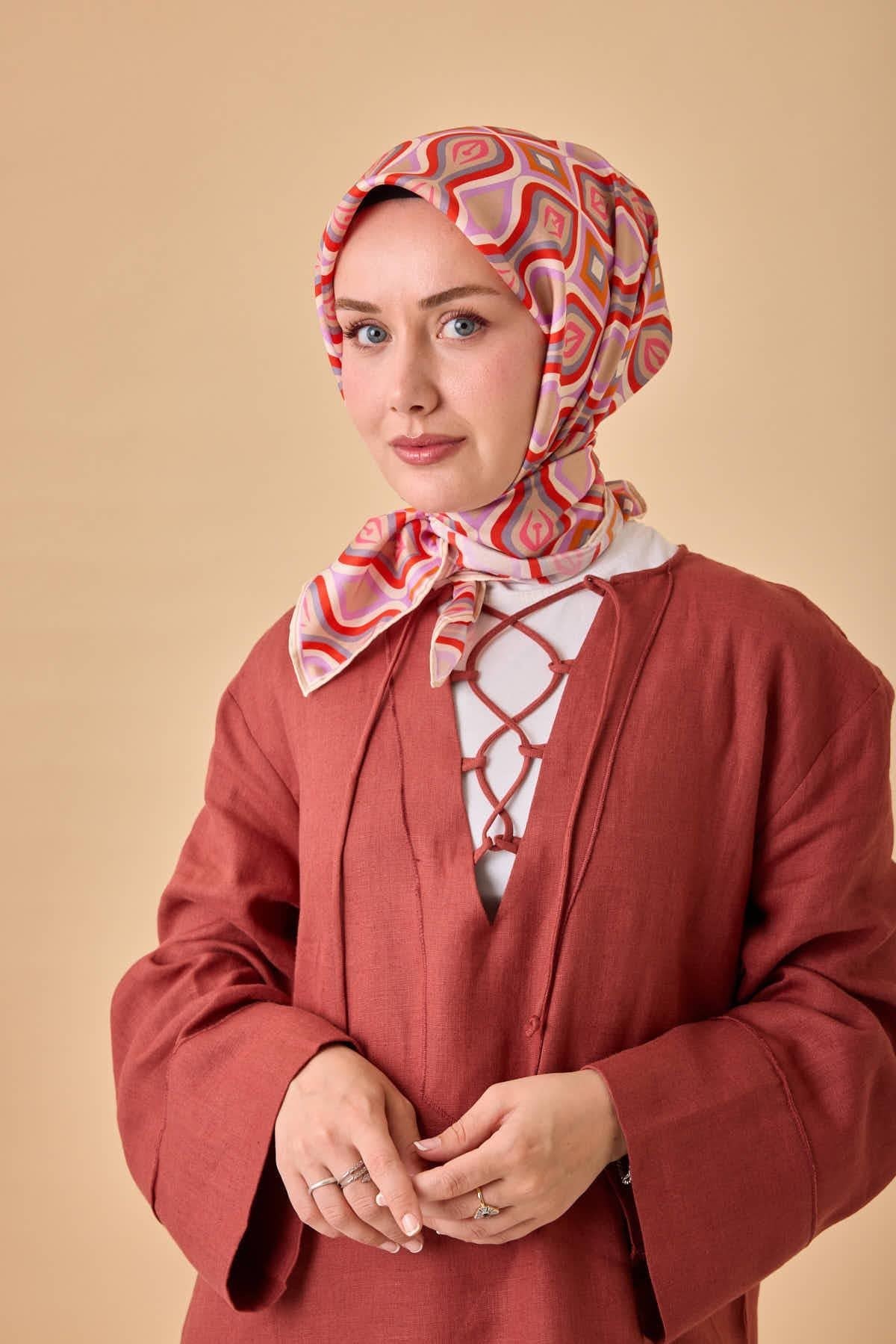 Silk Home Twill İpek Eşarp 11470-35