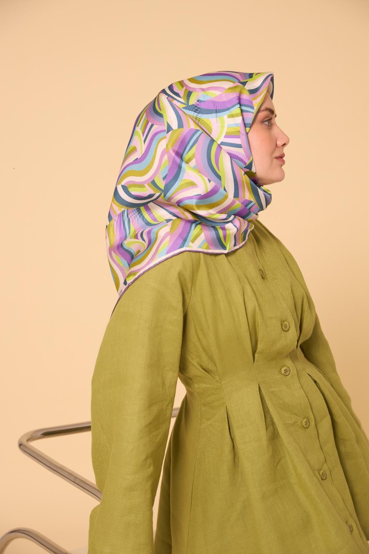 Silk Home Twill İpek Eşarp 11471-21