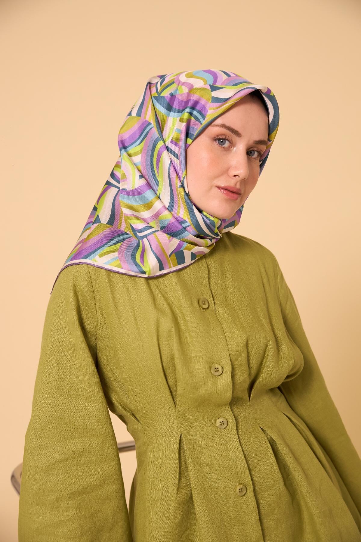 Silk Home Twill İpek Eşarp 11471-21