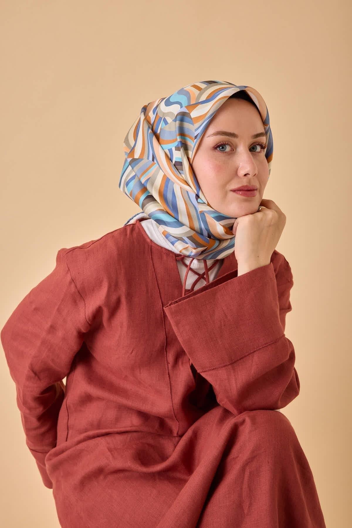 Silk Home Twill İpek Eşarp 11471-23