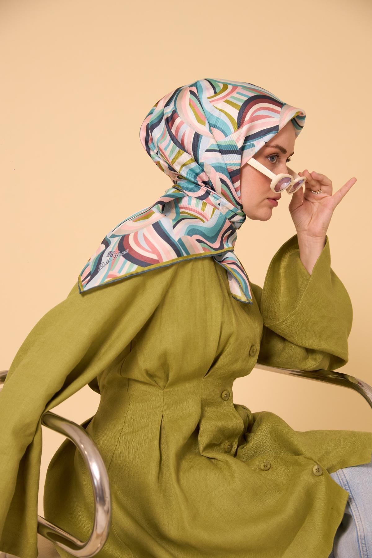 Silk Home Twill İpek Eşarp 11471-25
