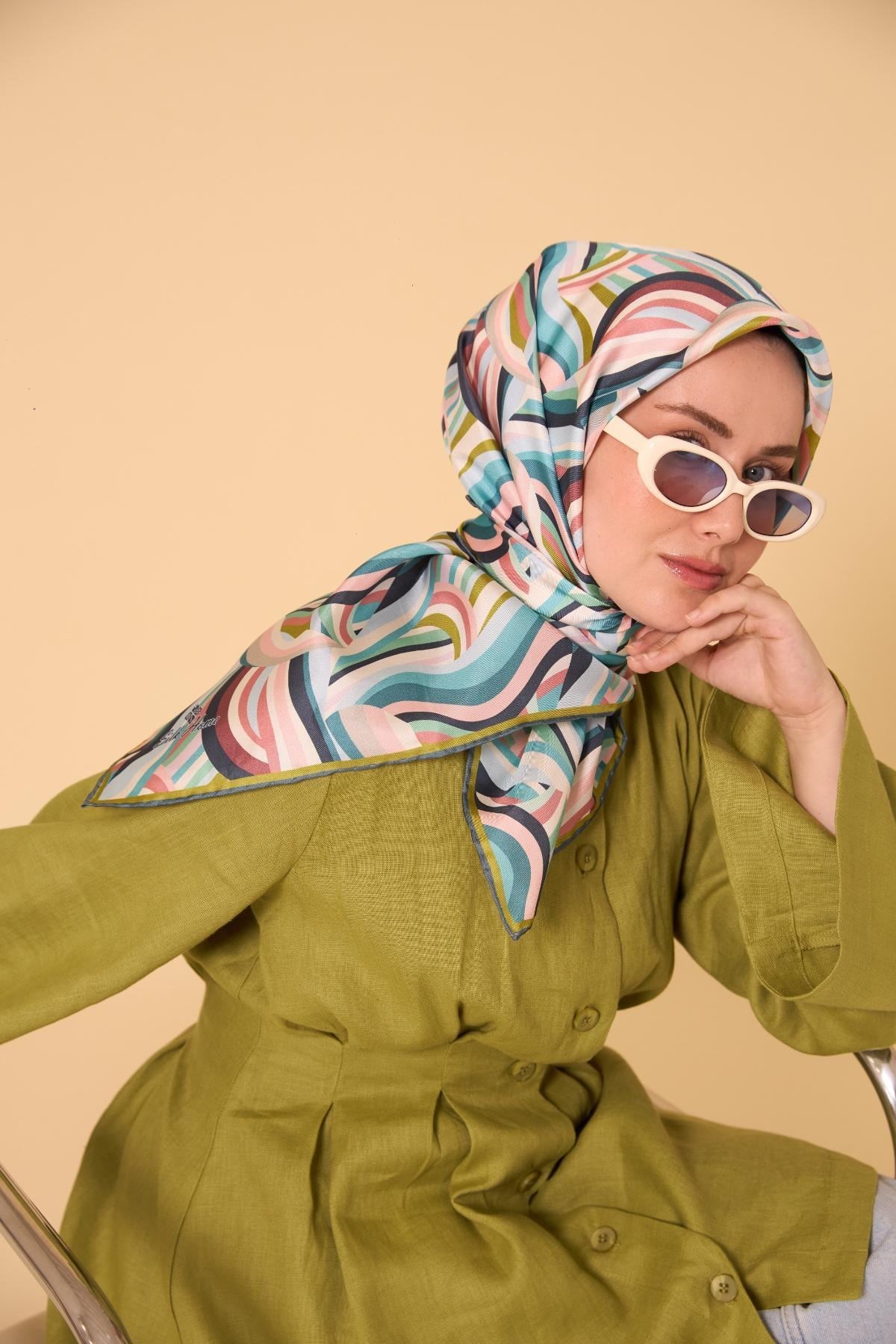 Silk Home Twill İpek Eşarp 11471-25