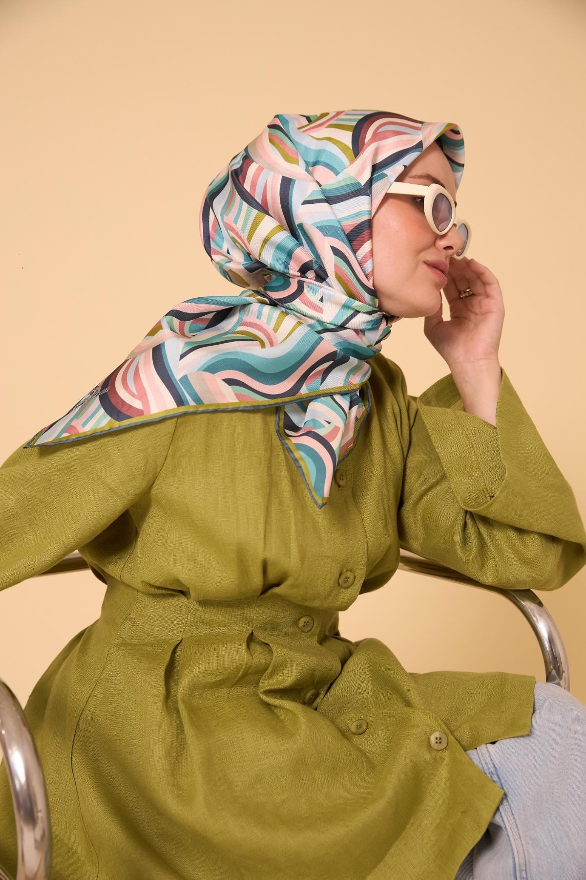 Silk Home Twill İpek Eşarp 11471-25