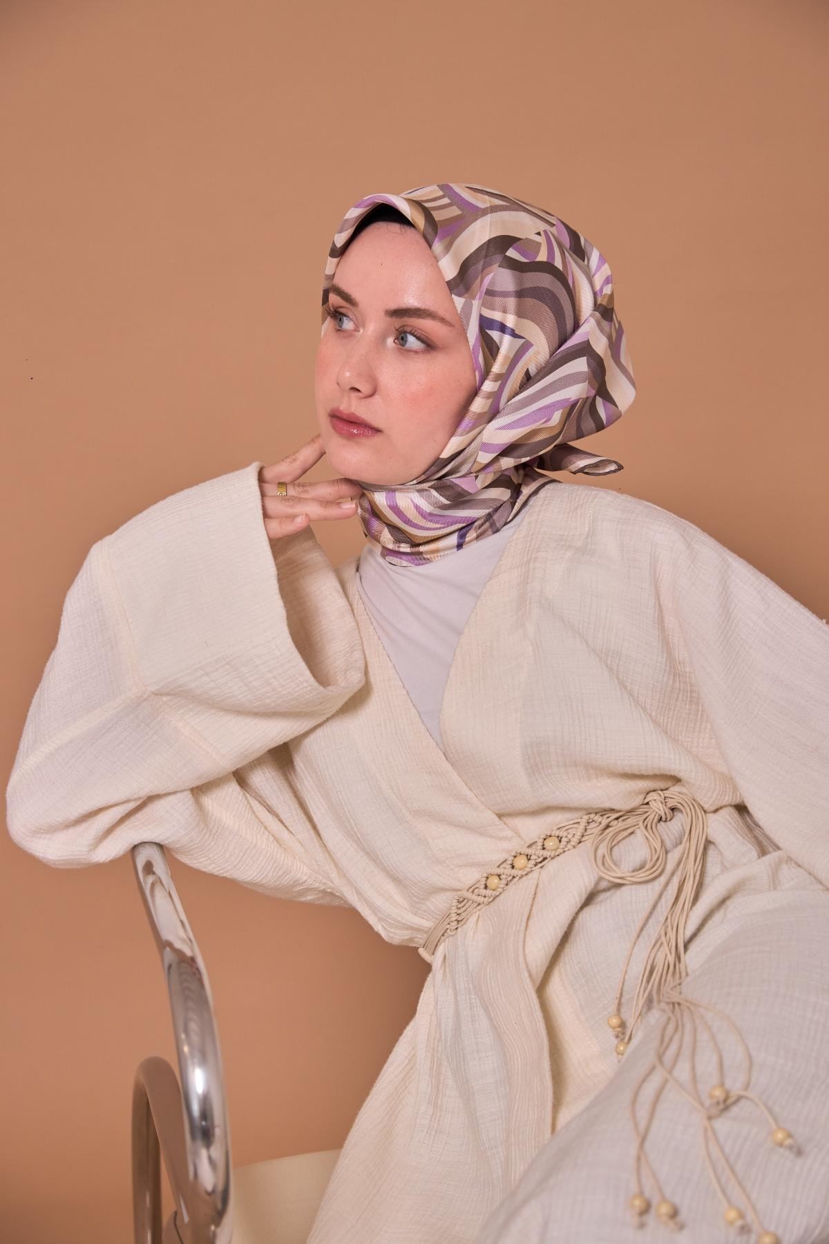 Silk Home Twill İpek Eşarp 11471-28