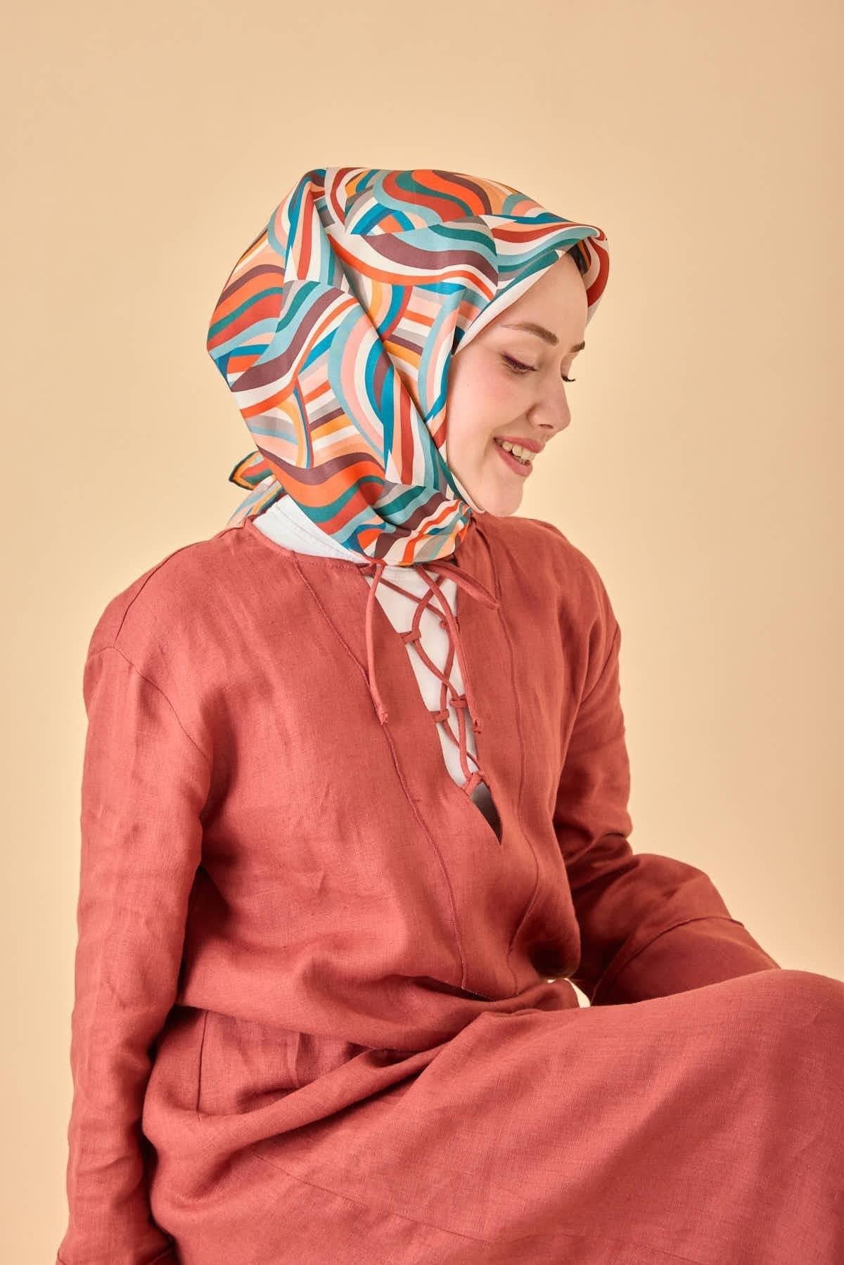 Silk Home Twill İpek Eşarp 11471-35