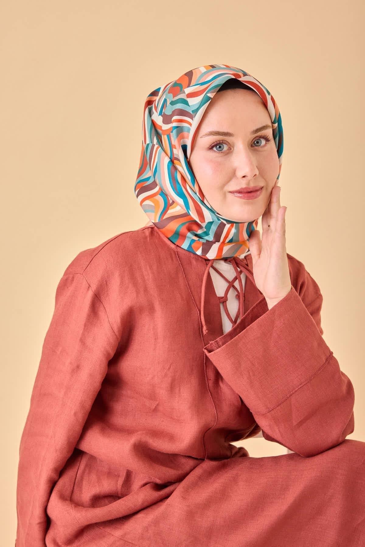Silk Home Twill İpek Eşarp 11471-35