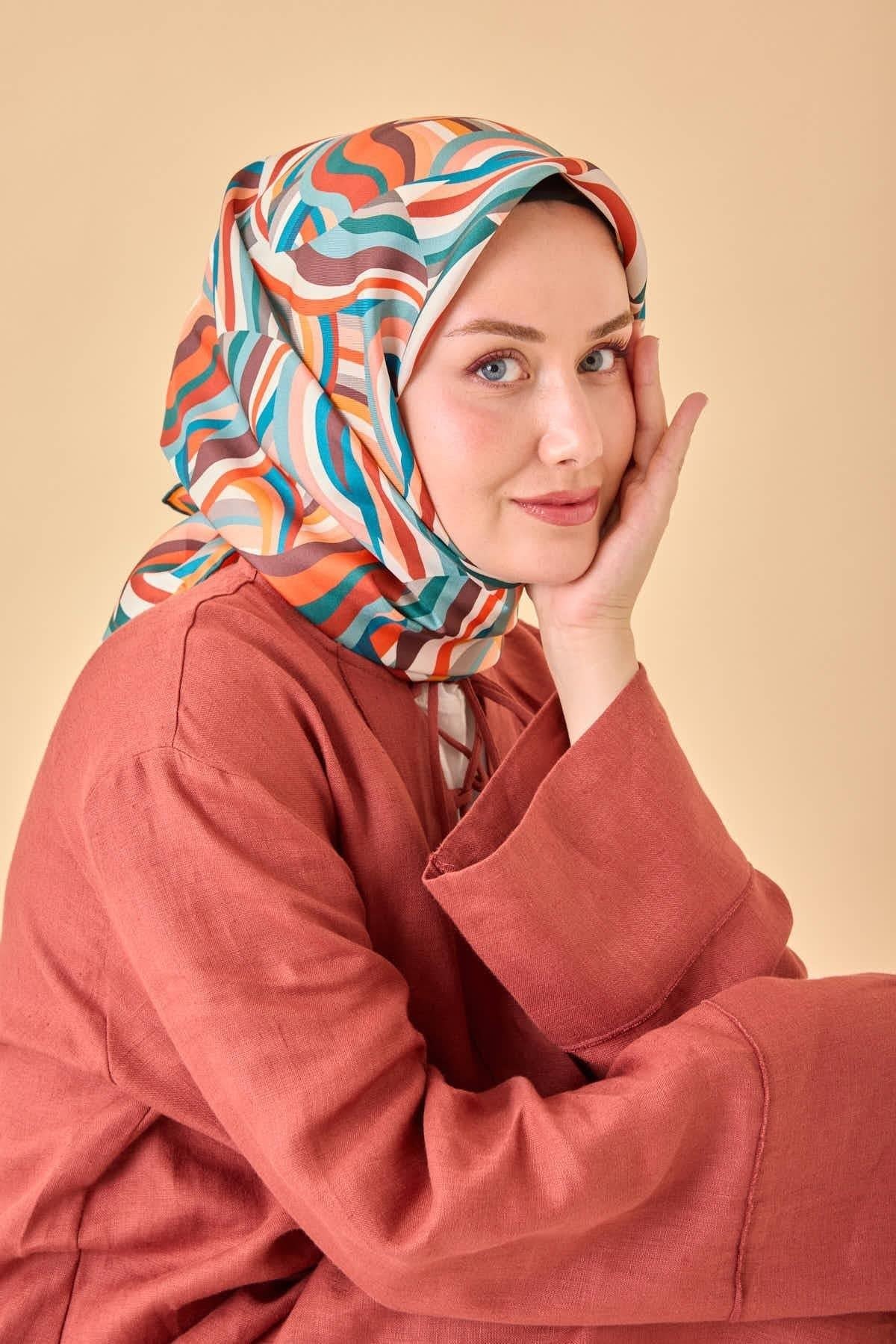 Silk Home Twill İpek Eşarp 11471-35